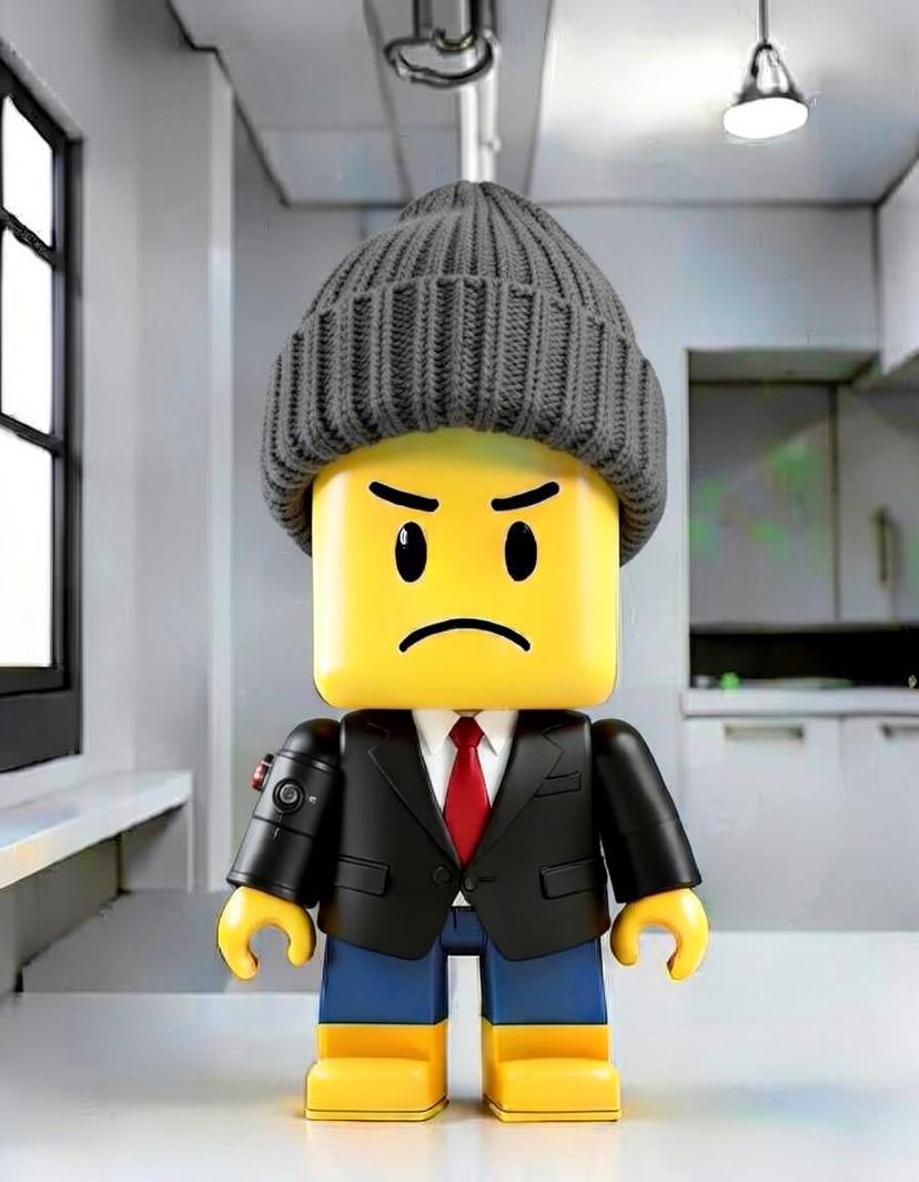 Sunflare Block, a Roblox OC made on GenTube