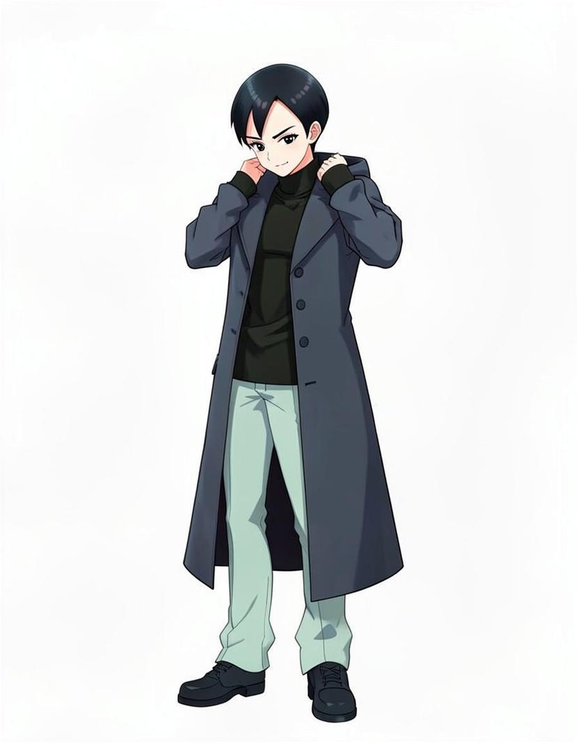 Kaiser Ijichu, a Jujutsu Kaisen OC made on GenTube