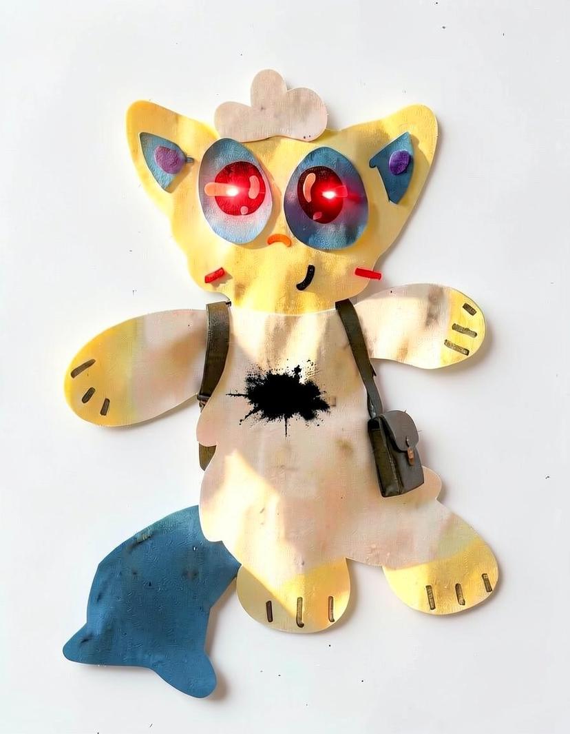 Scary cat, a FPE OC made on GenTube