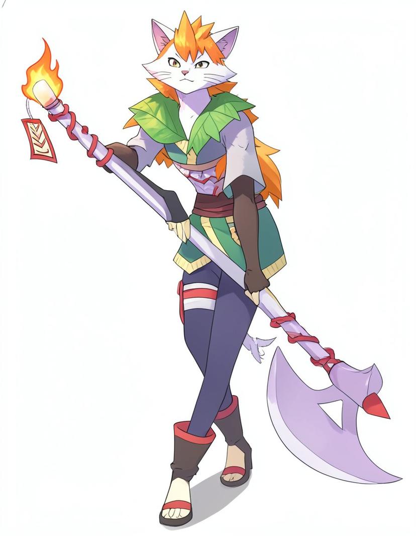 Cindermew, a Pokemon OC made on GenTube