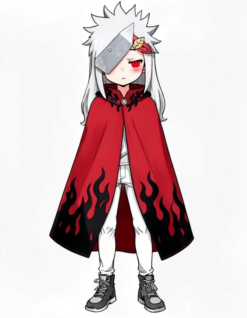Lyden, a Naruto OC made on GenTube