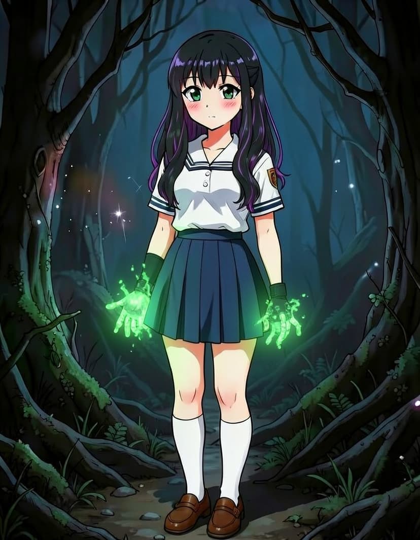 Sumire Kurosawa, a My Hero Academia OC made on GenTube