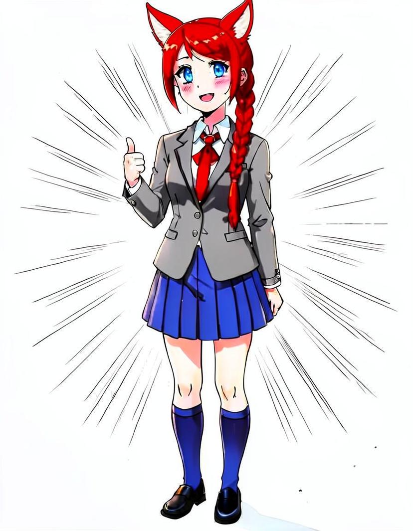 Kira Embercrest, a My Hero Academia OC made on GenTube