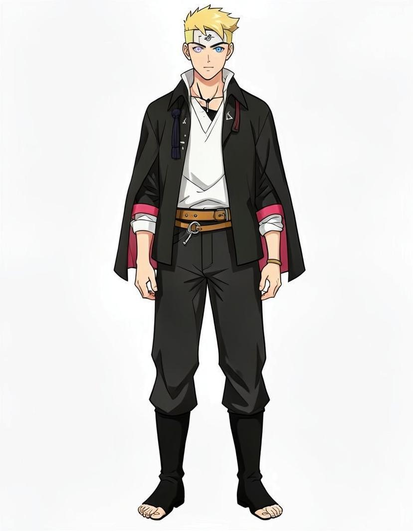 Boruto, a Naruto OC made on GenTube