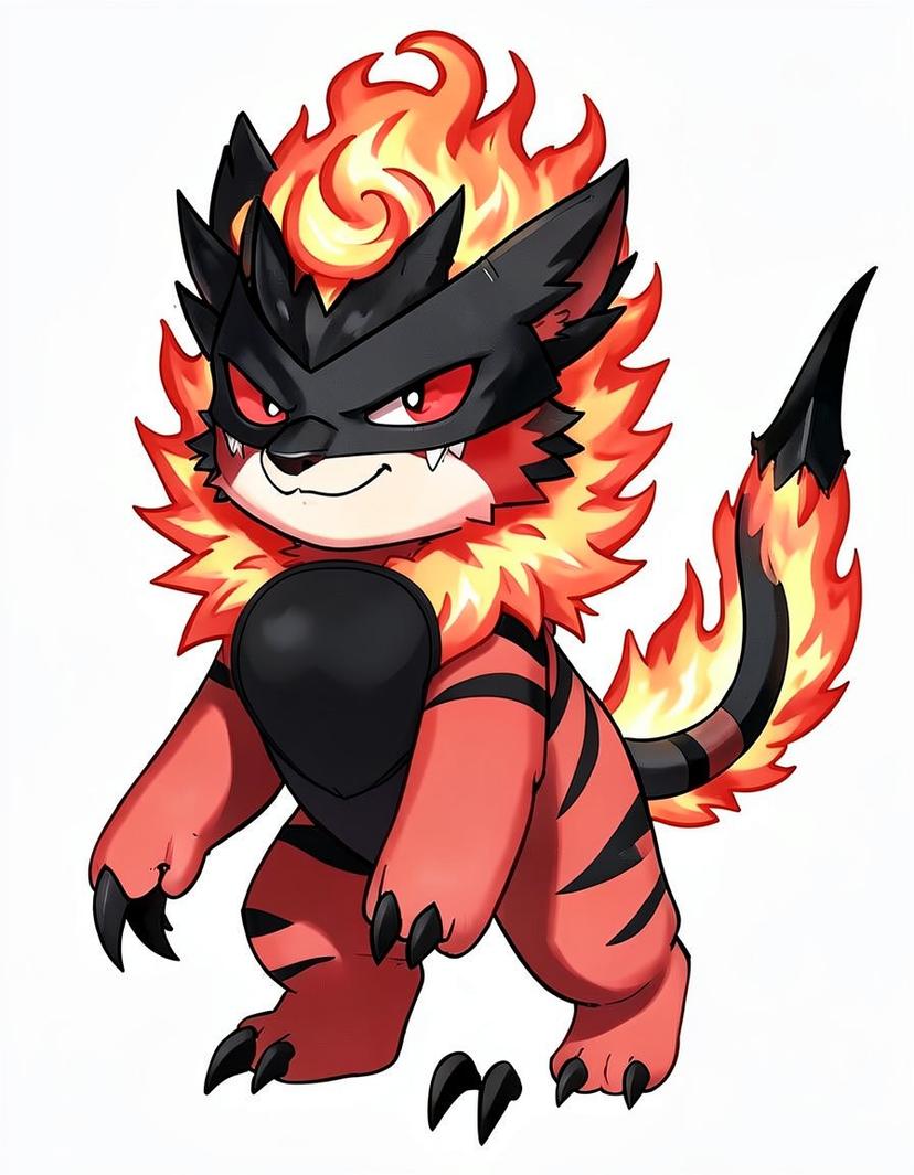 Cubbrar, a Pokemon OC made on GenTube