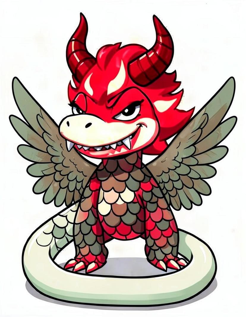 Scarletlash, a Pokemon OC made on GenTube