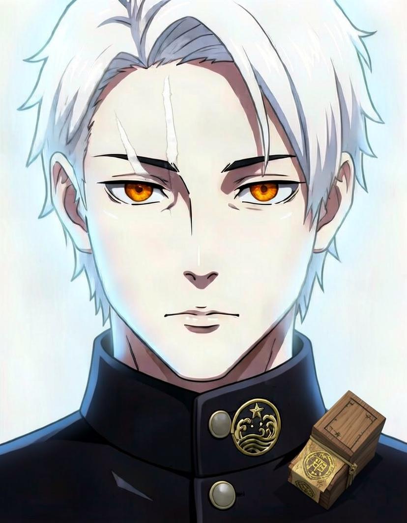 Avx, a Jujutsu Kaisen OC made on GenTube