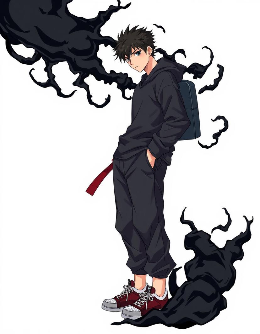 Hayato Kamo, a Jujutsu Kaisen OC made on GenTube