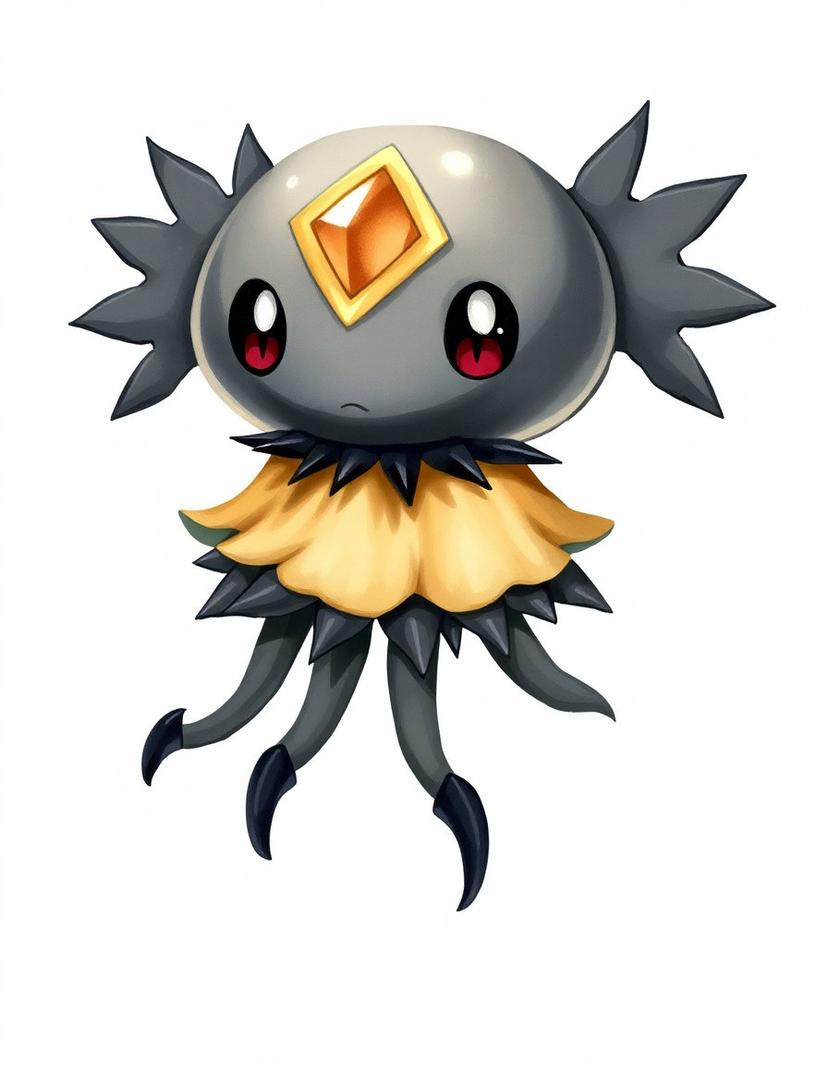 Gloomdrift, a Pokemon OC made on GenTube
