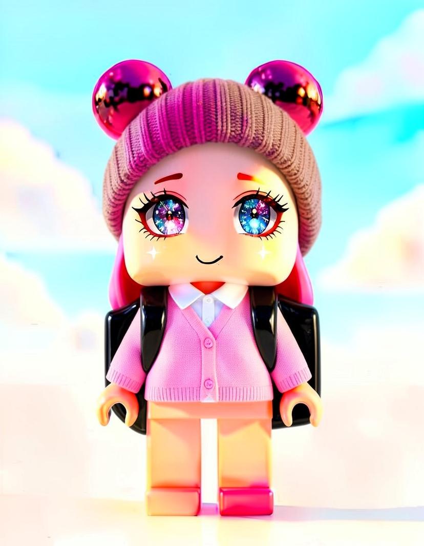 Pipi, a Roblox OC made on GenTube