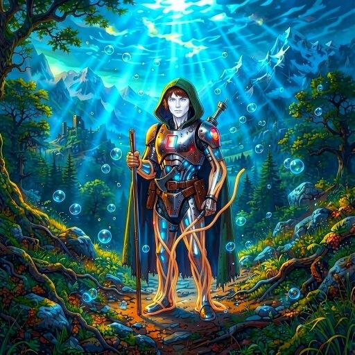 ana, a Lord of the Rings OC made on GenTube