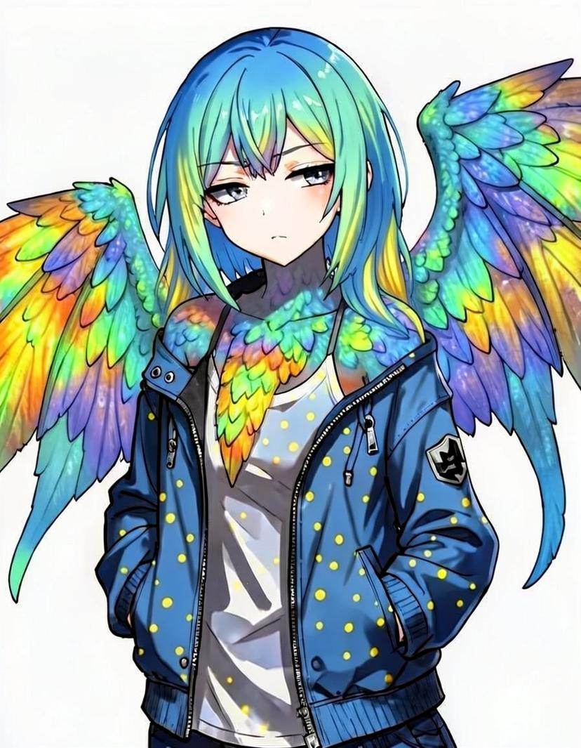 Tarmian, a Wings of Fire OC made on GenTube