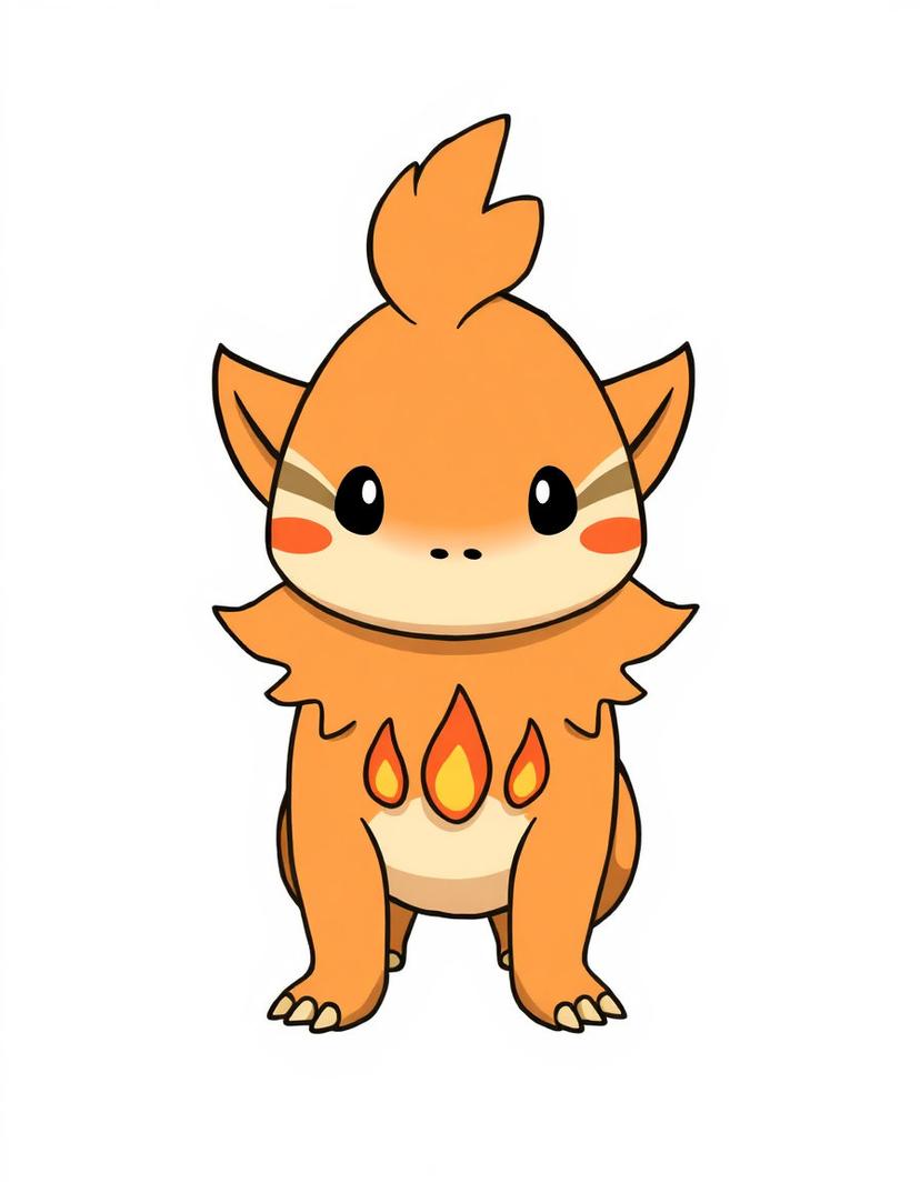 Cinderkin, a Pokemon OC made on GenTube