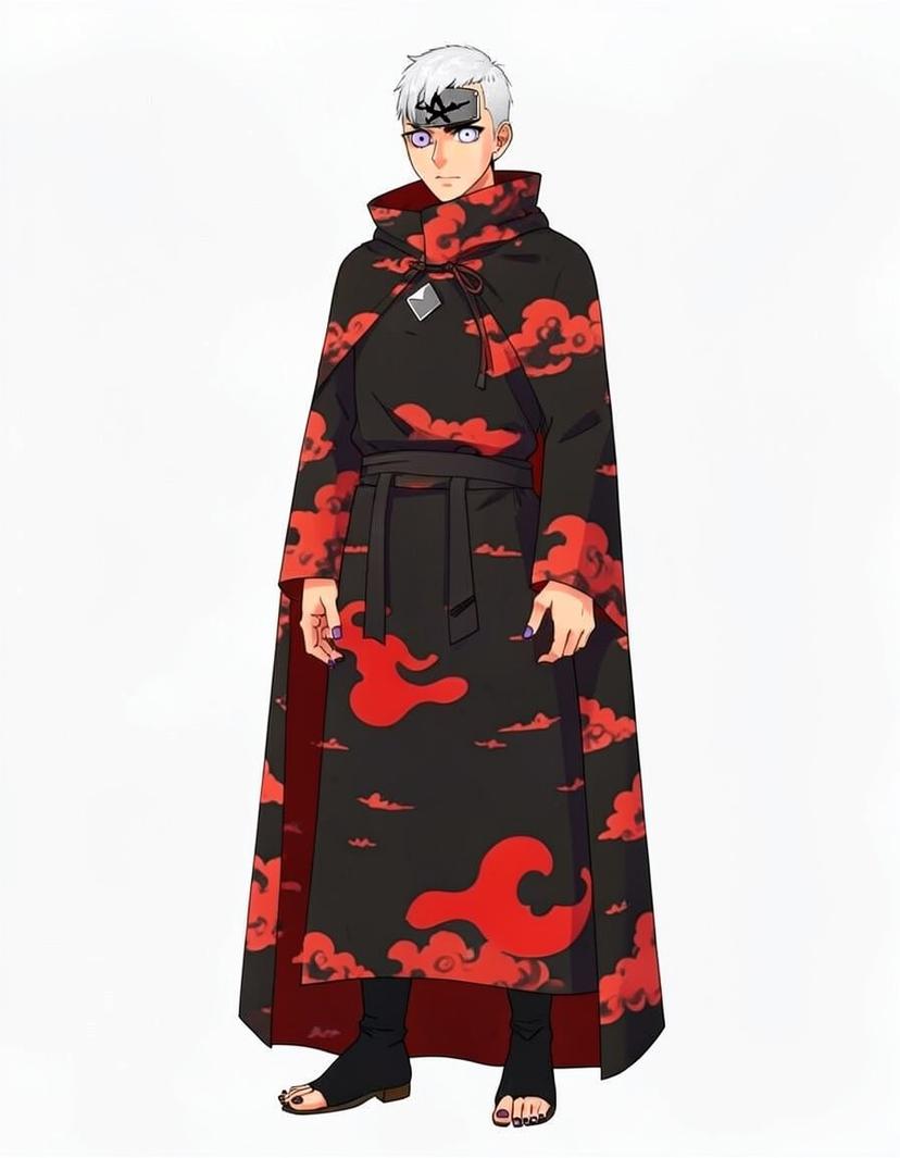 Kageakuma, a Naruto OC made on GenTube