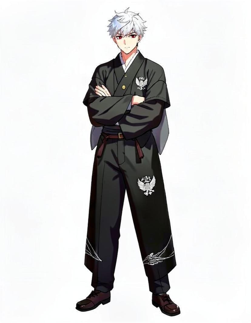 Taiga Tsukimi, a Jujutsu Kaisen OC made on GenTube