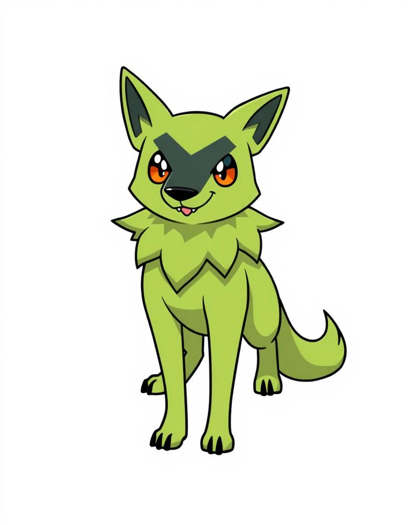 Zephyfang, a Pokemon OC made on GenTube