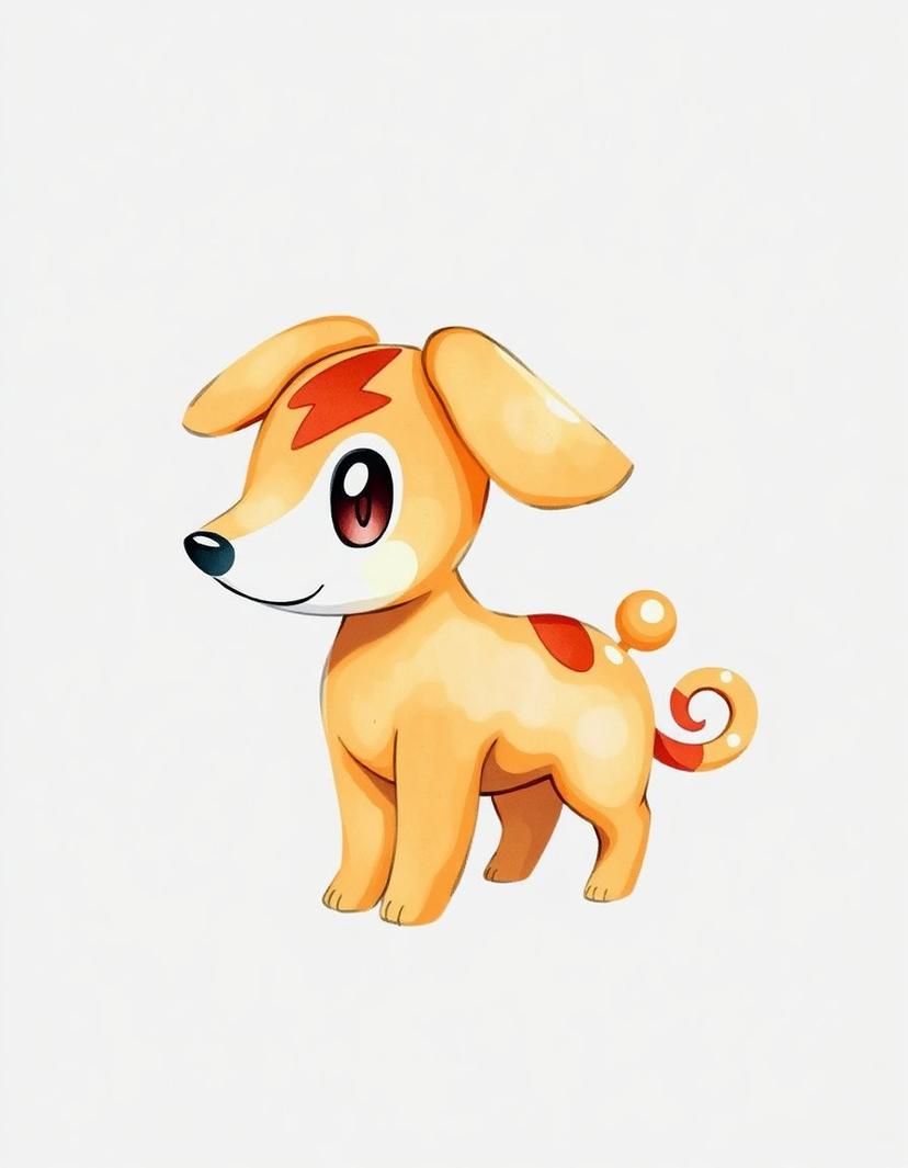 Kirowoof, a Pokemon OC made on GenTube