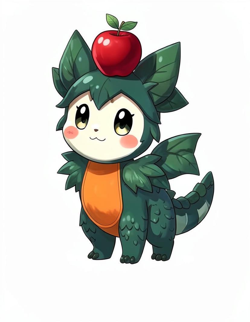Applei, a Pokemon OC made on GenTube