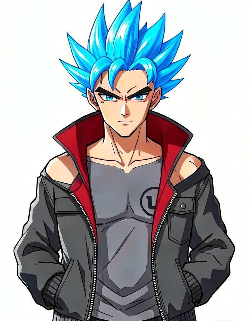 Rylian Pulse, a Dragon Ball OC made on GenTube