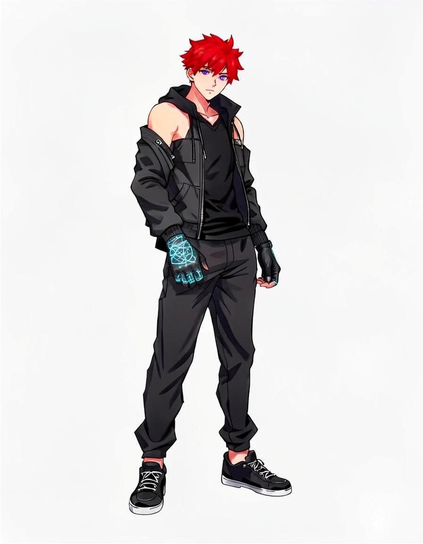 Yuuto Nanami, a Jujutsu Kaisen OC made on GenTube