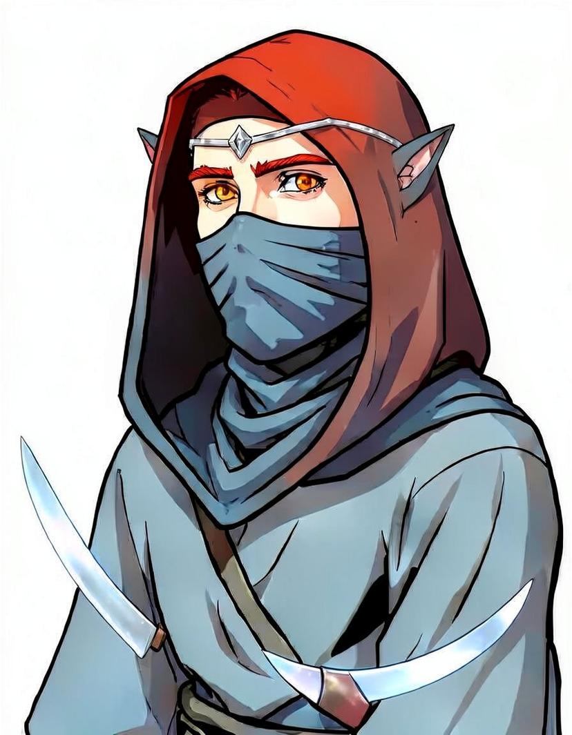 Trin, a Lord of the Rings OC made on GenTube