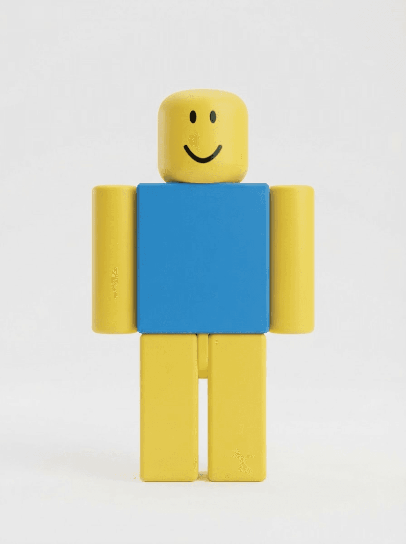 Sunny Block, a Roblox OC made on GenTube