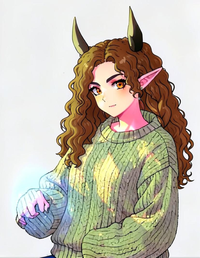 Verdant Grace, a Solo Leveling OC made on GenTube