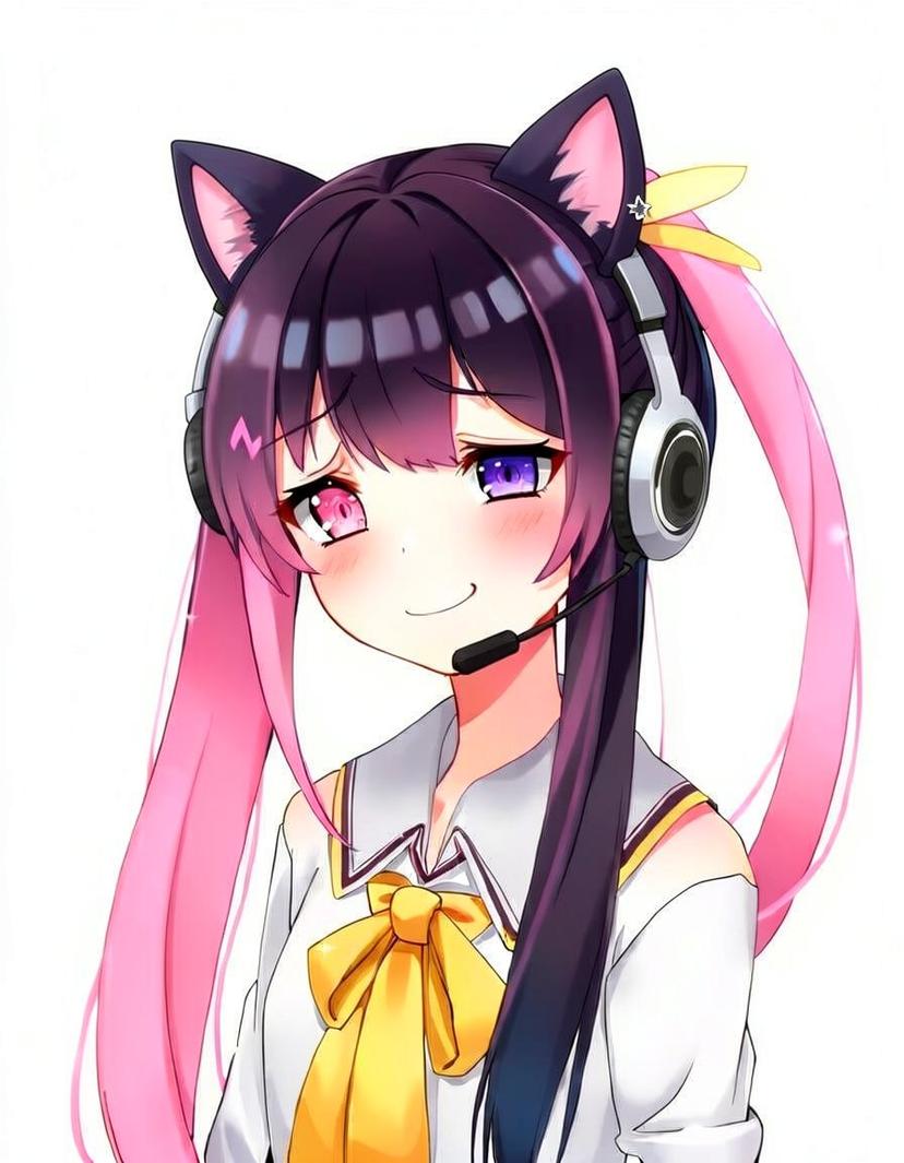 Ikum, a Vocaloid OC made on GenTube