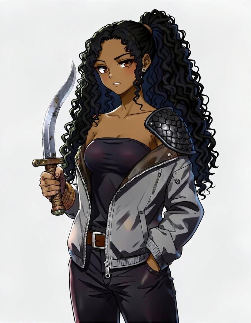 Nightshade Vale, a Fourth Wing OC made on GenTube