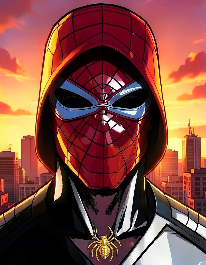 spider-man, a Spider Man OC made on GenTube