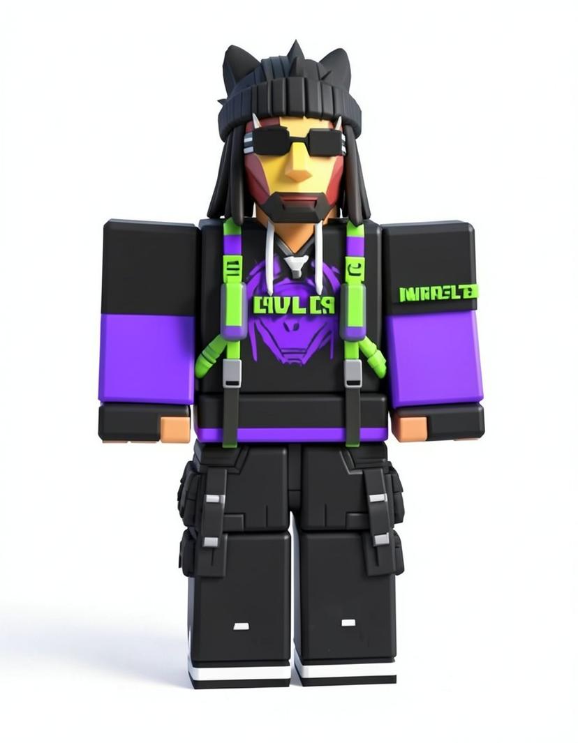 djnightsl4yer, a Roblox OC made on GenTube