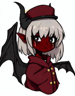 Ember, a Hazbin Hotel OC made on GenTube