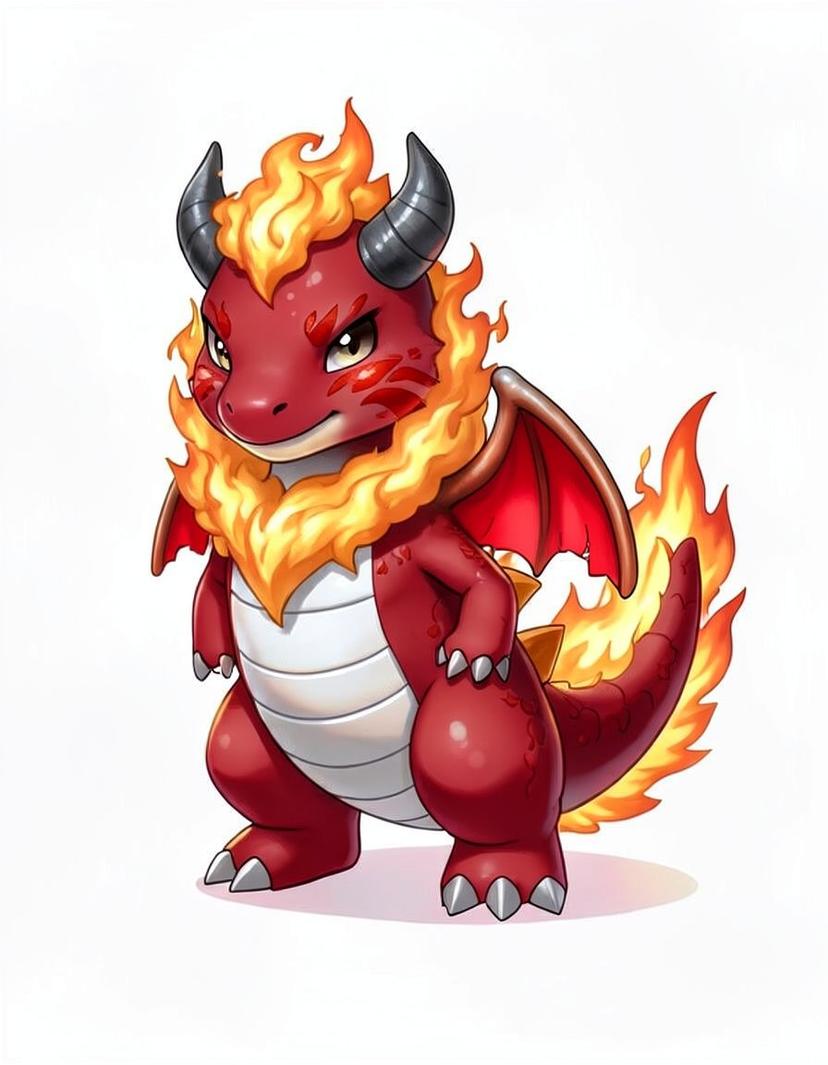 Pyroblazie, a Pokemon OC made on GenTube