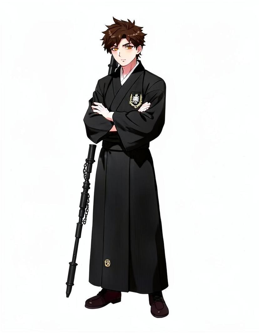 Aether Rift, a Jujutsu Kaisen OC made on GenTube