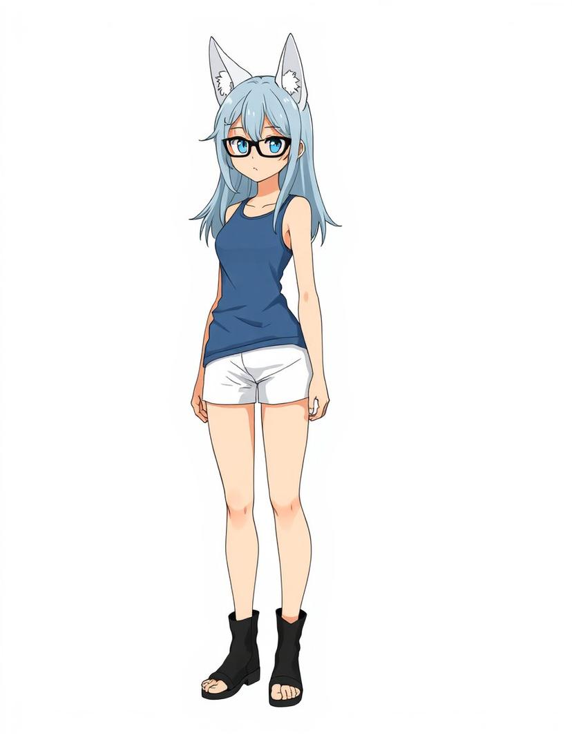 Azurefang, a Naruto OC made on GenTube