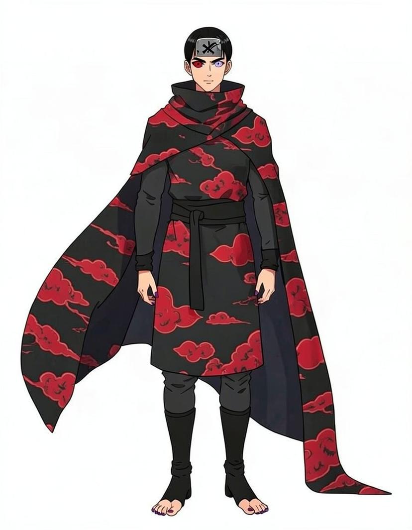 Shadecloud, a Naruto OC made on GenTube