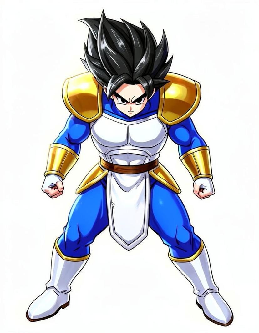 Mike, a Dragon Ball OC made on GenTube