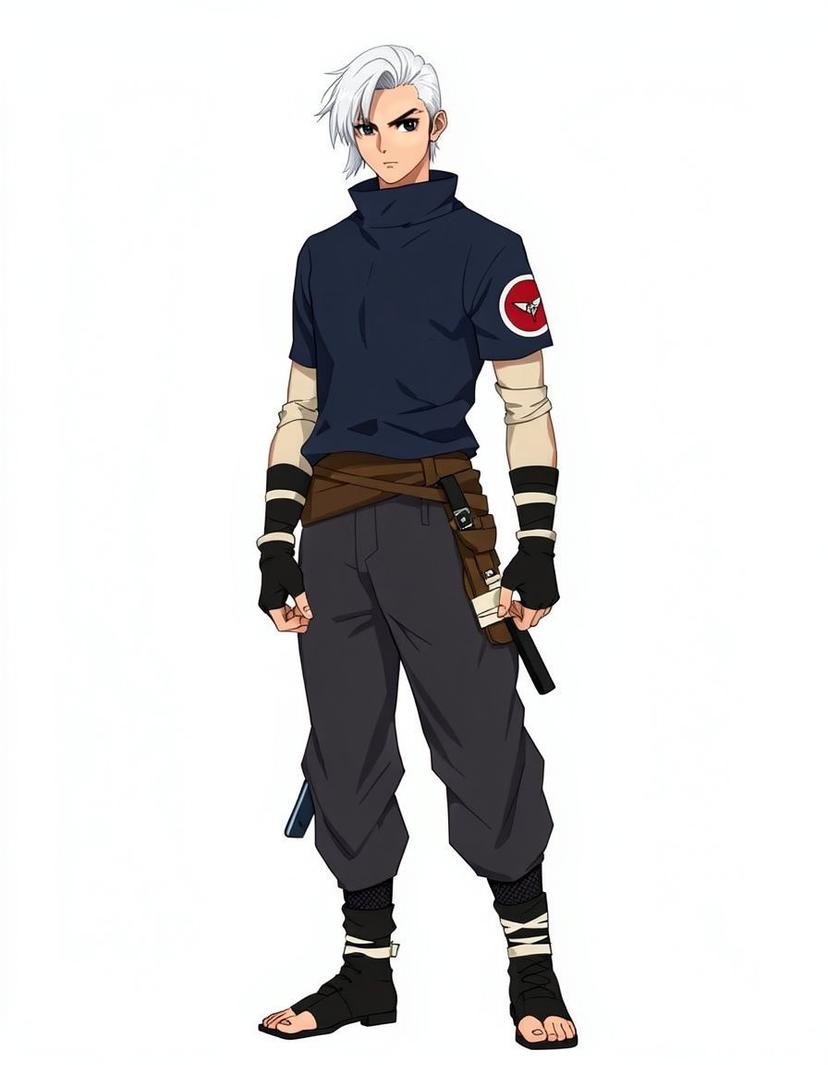 Yukiii, a Naruto OC made on GenTube
