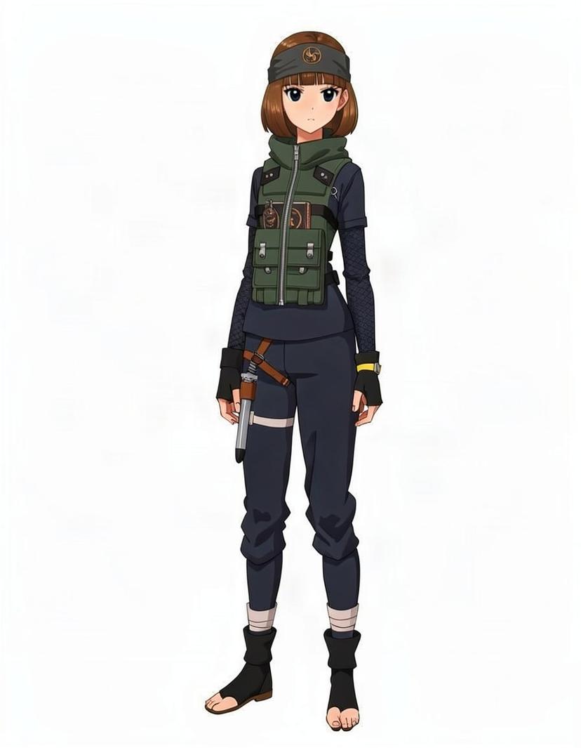 Isabella, a Naruto OC made on GenTube