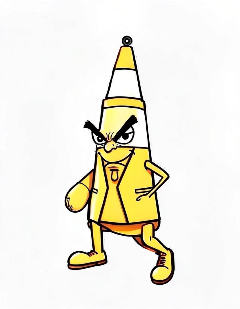 Conestride, a Dandys World OC made on GenTube