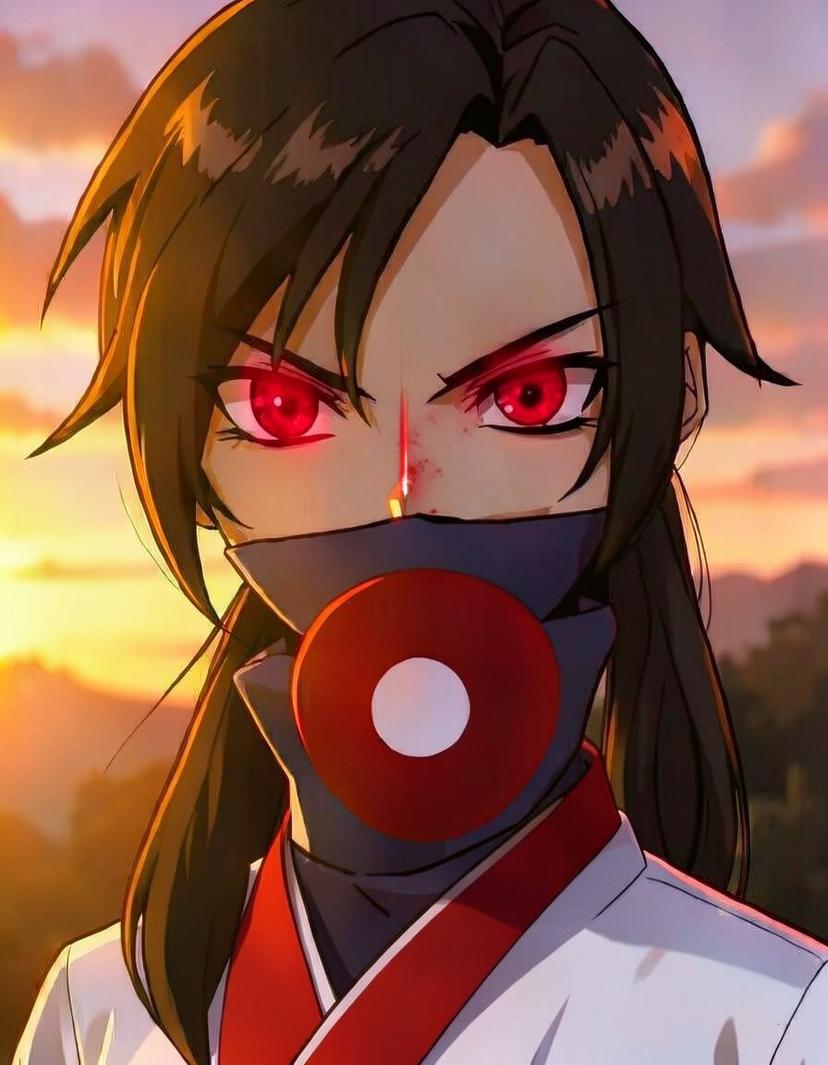 Kuroshi, a Naruto OC made on GenTube