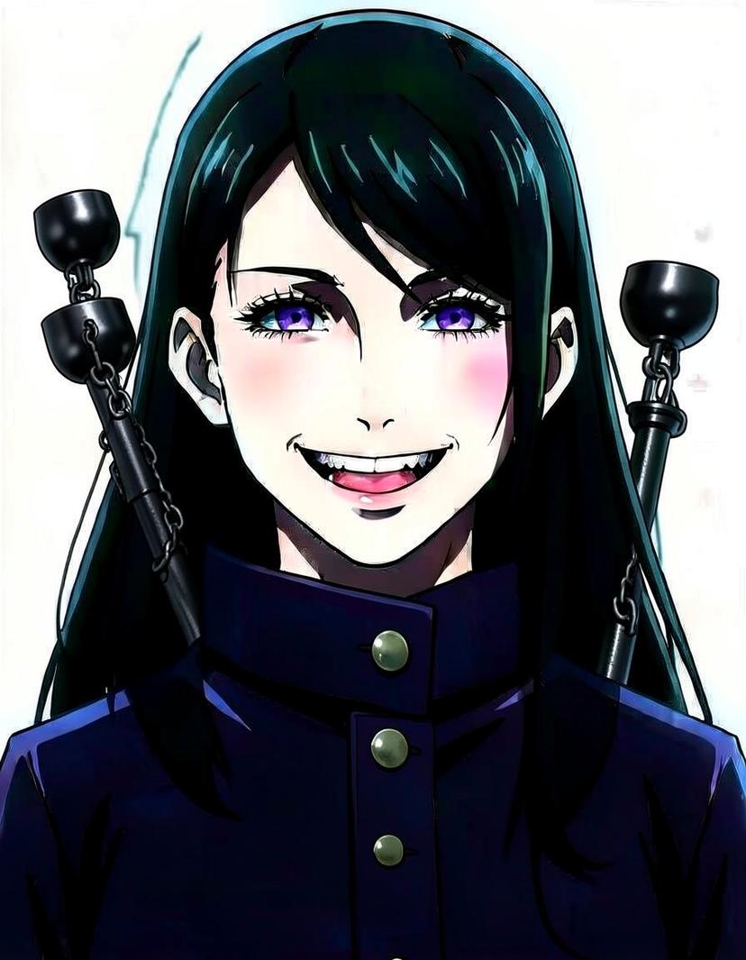 Aira Veil, a Jujutsu Kaisen OC made on GenTube
