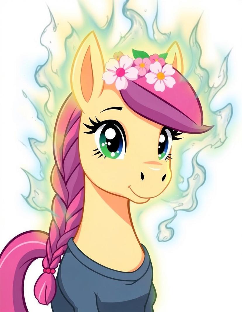 Nd d, a My Little Pony OC made on GenTube