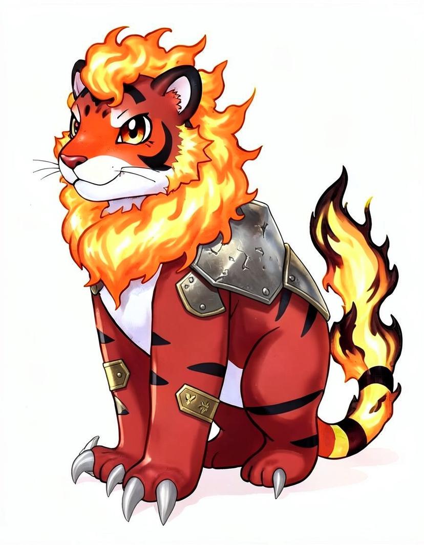 Cinderprowl, a Pokemon OC made on GenTube