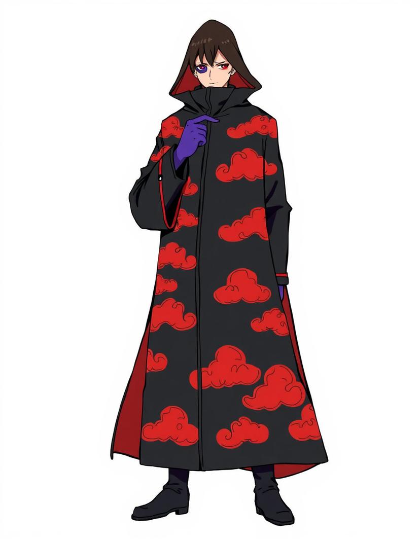 Crimsonshade, a Naruto OC made on GenTube