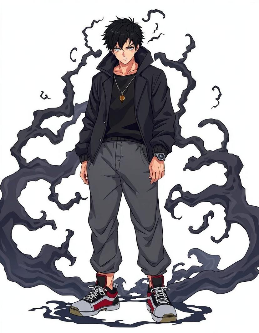Kyio boto, a Jujutsu Kaisen OC made on GenTube