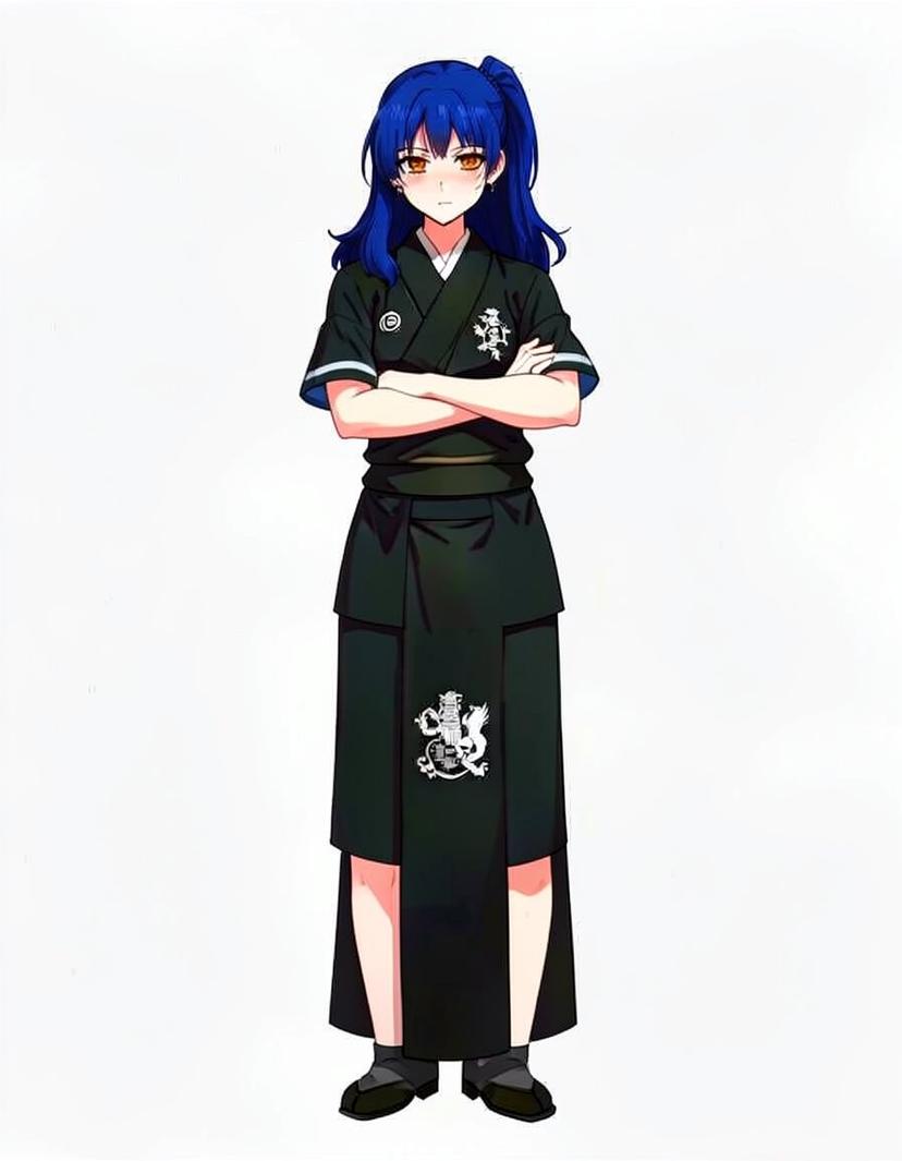 Himari Kagami, a Jujutsu Kaisen OC made on GenTube