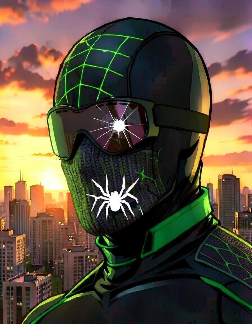 Nightweaver, a Spider Man OC made on GenTube