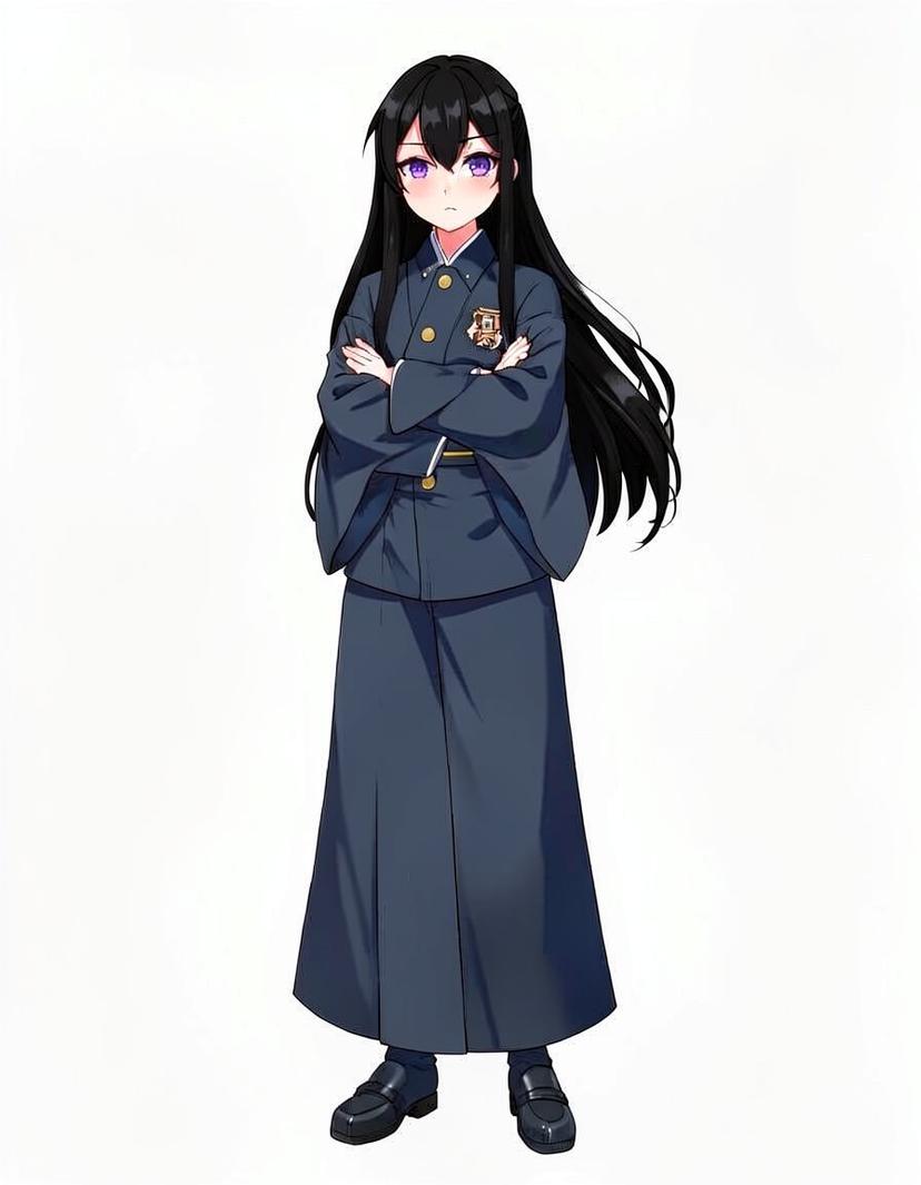 Nia hmototo, a Jujutsu Kaisen OC made on GenTube