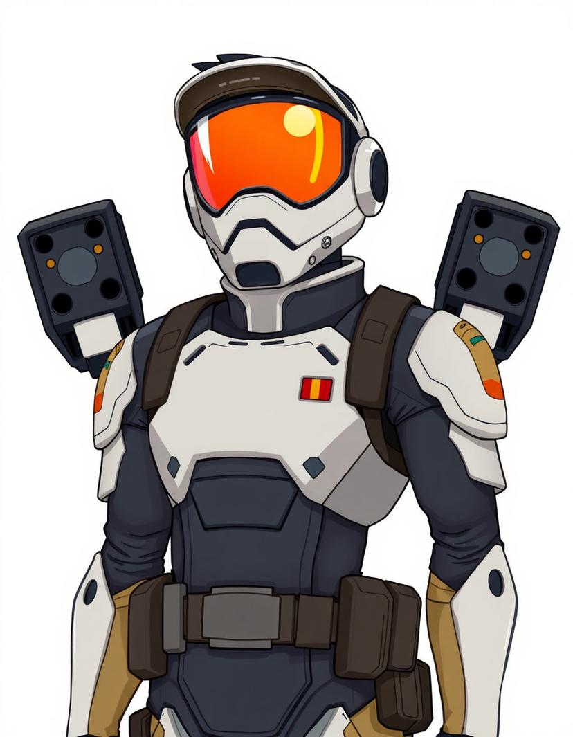 Vexal Shade, a Skibidi Toilet OC made on GenTube
